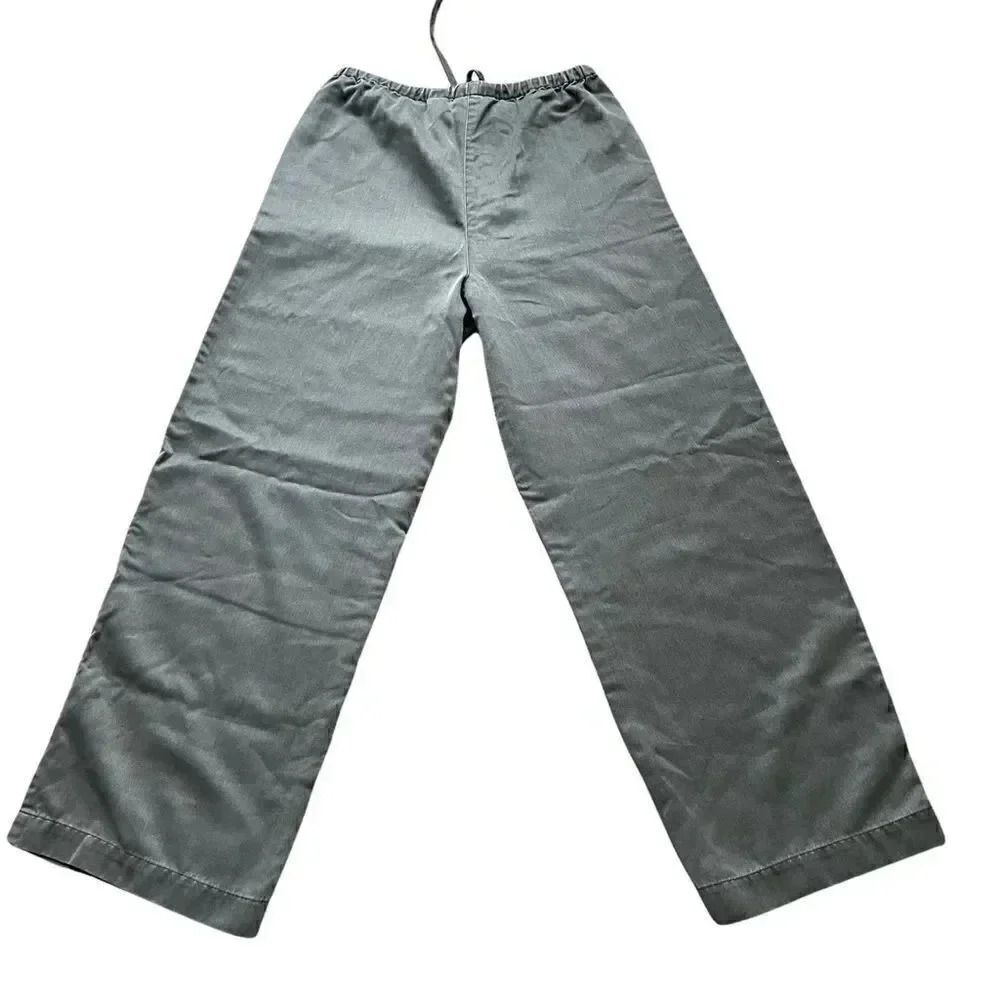 Liz Claiborne Sport Ultra-Light and Soft Wide Leg Olive Womens Pants SZ 6 - Picture 4 of 6